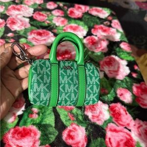Michael Kors Vibrant Green Mini Bag